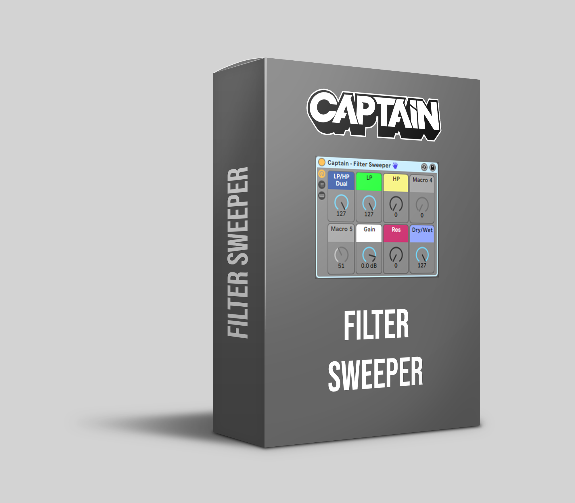 Filter Sweeper Ableton Rack (10+) - filtersweeper-box
